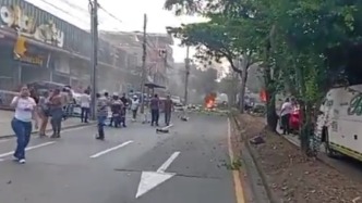 哥倫比亞空軍基地附近爆炸致2死，哥總統(tǒng)：恐怖主義報復(fù)