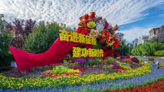 長安街新亮相的花壇，會唱歌