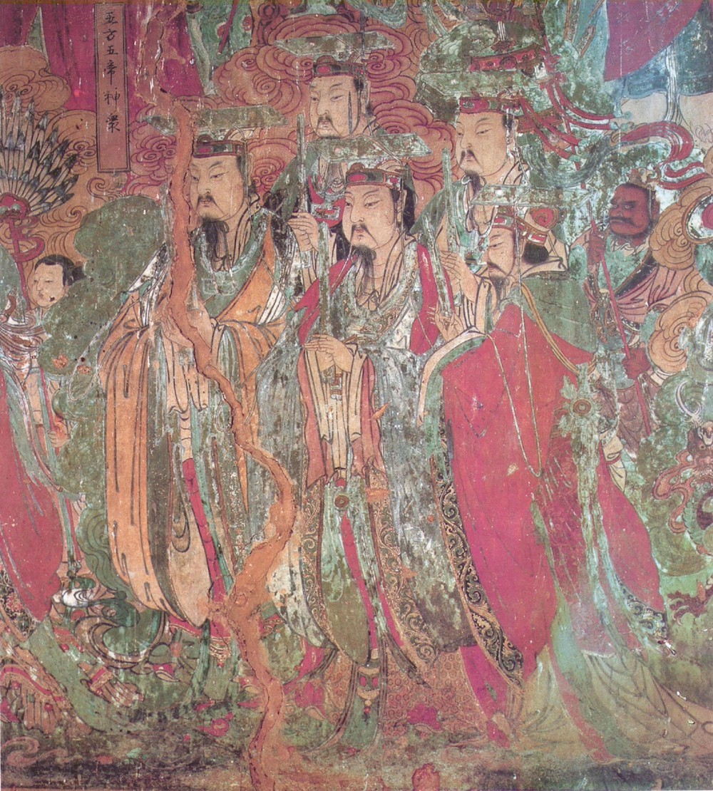 《历代帝王图》皇帝异服的发现与解读