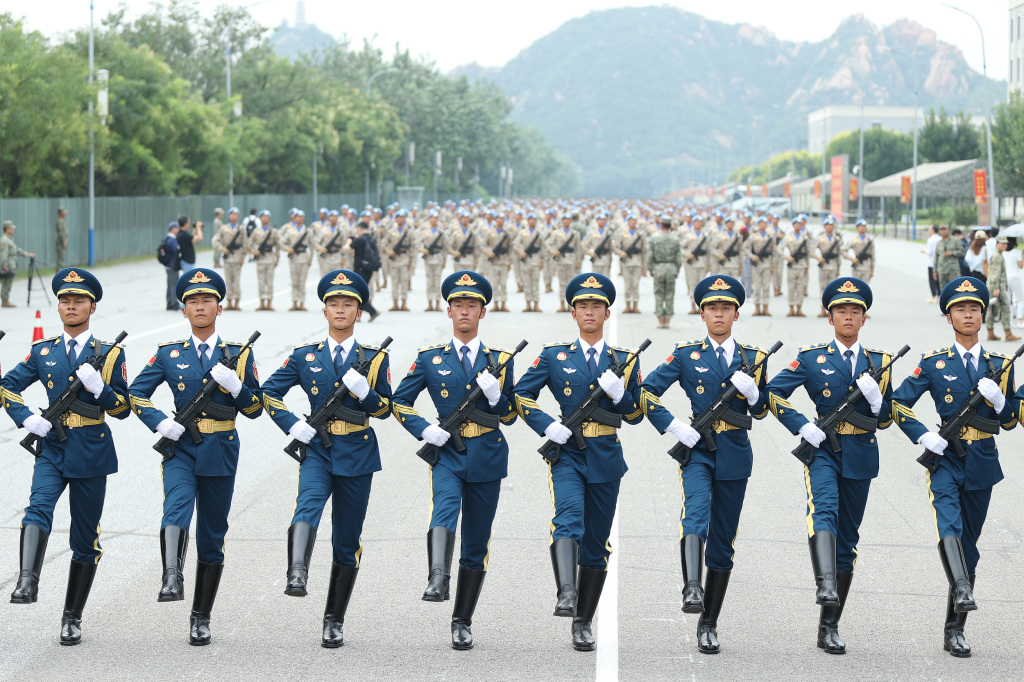 第1现场｜直击九三阅兵集训点