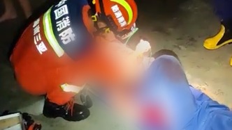 台风“剑鱼”来袭，三亚一安置板房倒塌3人受伤消防员紧急救助