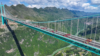 “橫豎”都是第一！貴州花江峽谷大橋順利完成荷載試驗