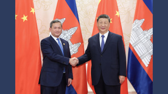 詳訊丨習近平會見柬埔寨首相洪瑪奈