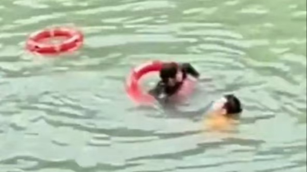 27歲女孩跳水救人，實習8天便被老板提前轉正