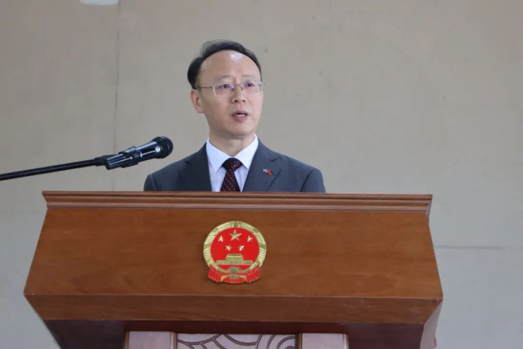 岛国上的纪念，驻瑙鲁使馆举行纪念中国人民抗日战争暨世界反法西斯战争胜利80周年系列活动