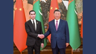 習近平會見土庫曼斯坦總統(tǒng)別爾德穆哈梅多夫