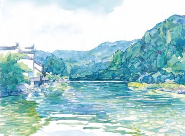 从婺源晓起村的光唇鱼开始