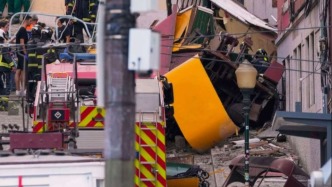 葡萄牙知名升降機發(fā)生脫軌事故，已致15人死亡