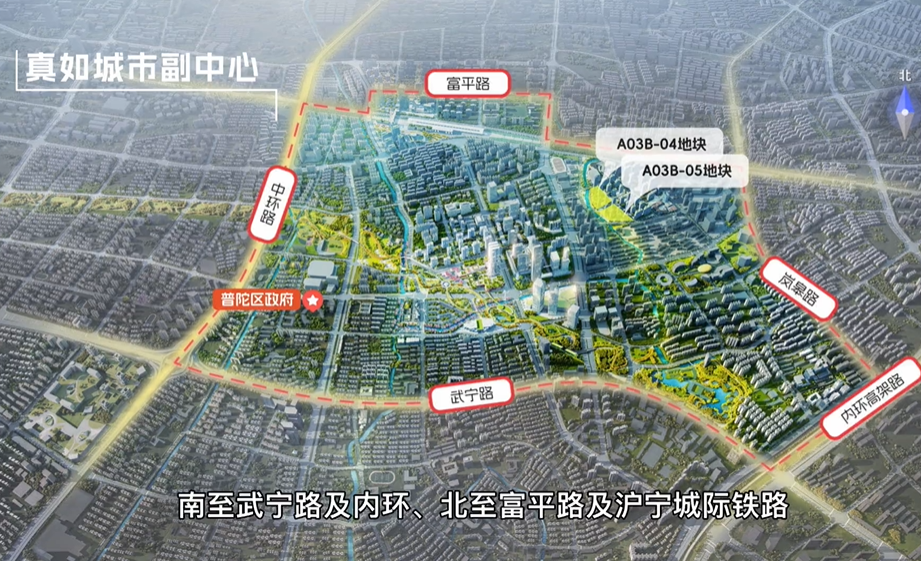 溢价12.79%!上海城建以52.4亿元竞得上海普陀真如宅地,楼板价7.93万元/平米