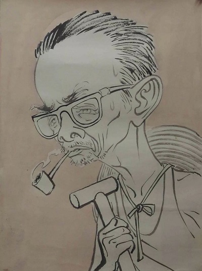张文元的“漫画抗战”与“国画抗战”