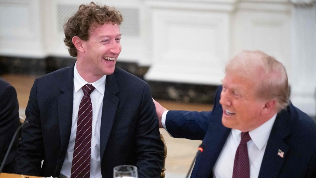 特朗普戲言“這將是你政治生涯起點”，扎克伯格：不，不是