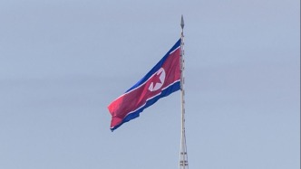 朝鮮導彈總局進行碳纖維固體燃料發動機地上點火試驗
