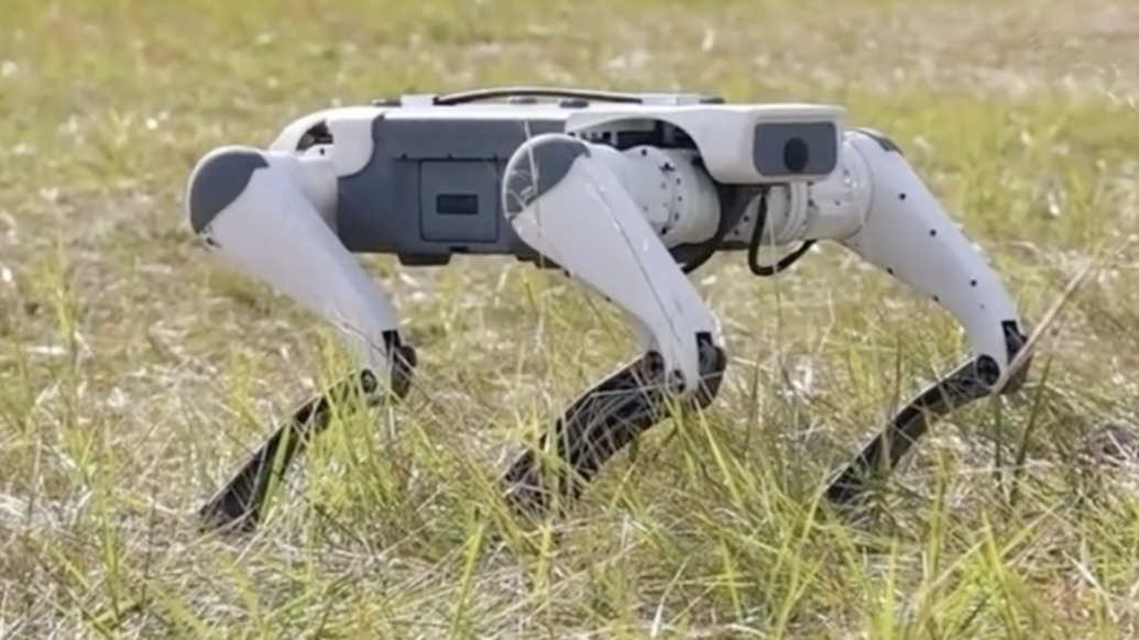 中俄蒙三方邊防部隊聯(lián)合演練：機器狗、穿越機上陣