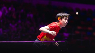 王楚钦回应晋级WTT澳门16强：将如履薄冰迎接每一场挑战