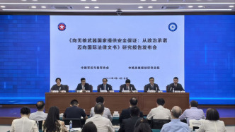 报告：向无核国家提供安保承诺对促进核裁军与核不扩散，具有重要意义