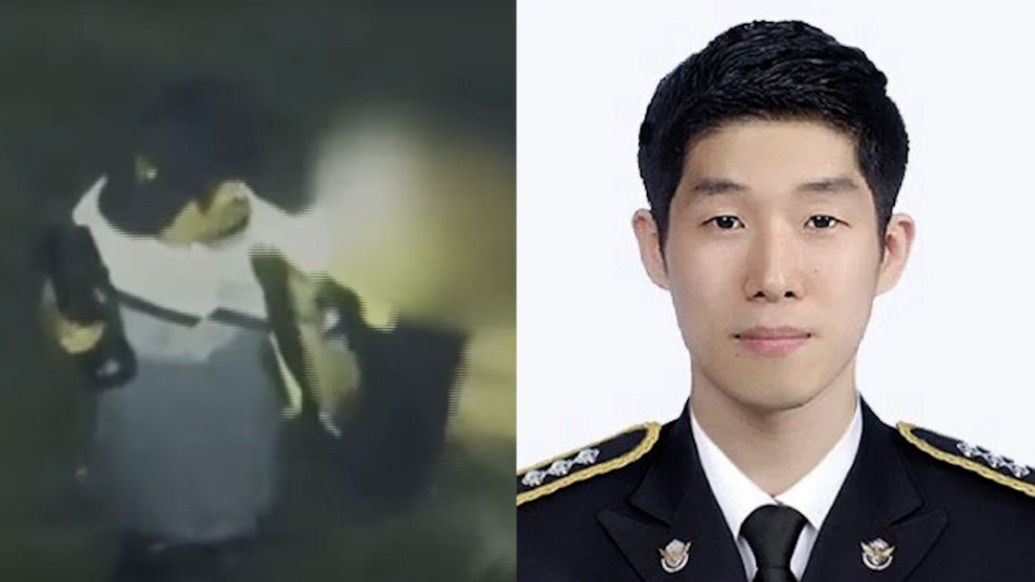 脫下救生衣給被困中國老人，韓國34歲海警被海浪卷走殉職