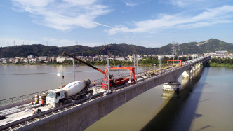 1至8月全國鐵路完成固定資產(chǎn)投資5041億元，同比增長5.6%