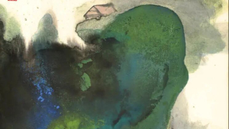 張大千潑彩山水畫(huà)的新傳承