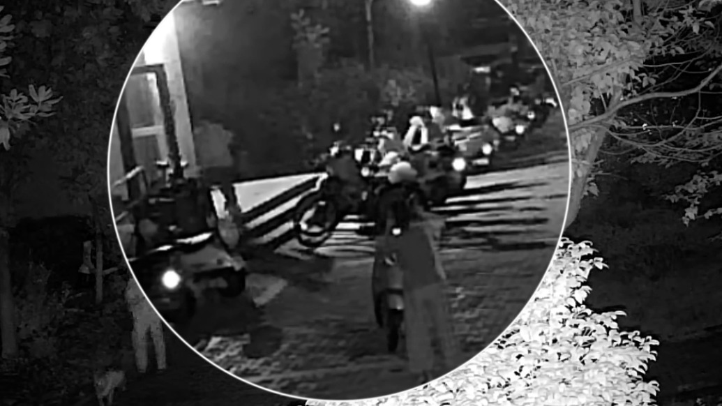 發(fā)現(xiàn)電動(dòng)四輪車著火，少年取來滅火器“救”下整棚車