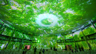 上海國際光影節(jié)：三千平方米裸眼3D投影秀照亮西岸穹頂，全球218件光影佳作齊亮相