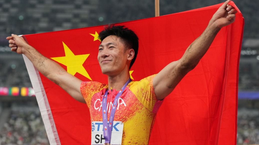 世錦賽跳遠(yuǎn)摘銅開啟重生路！石雨豪：我還要在短跑上重生