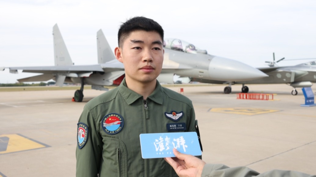 燃！00后歼-16飞行员首秀长春航展给自己打90分：紧张但自豪