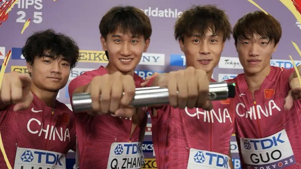 再刷男子4X400米接力全國紀(jì)錄，中國隊：全力挑戰(zhàn)沒遺憾