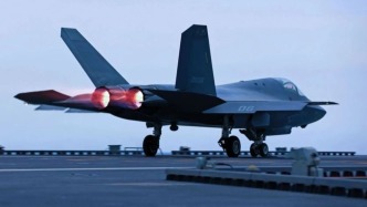 視頻丨利劍出擊，多角度看殲-35彈射起飛