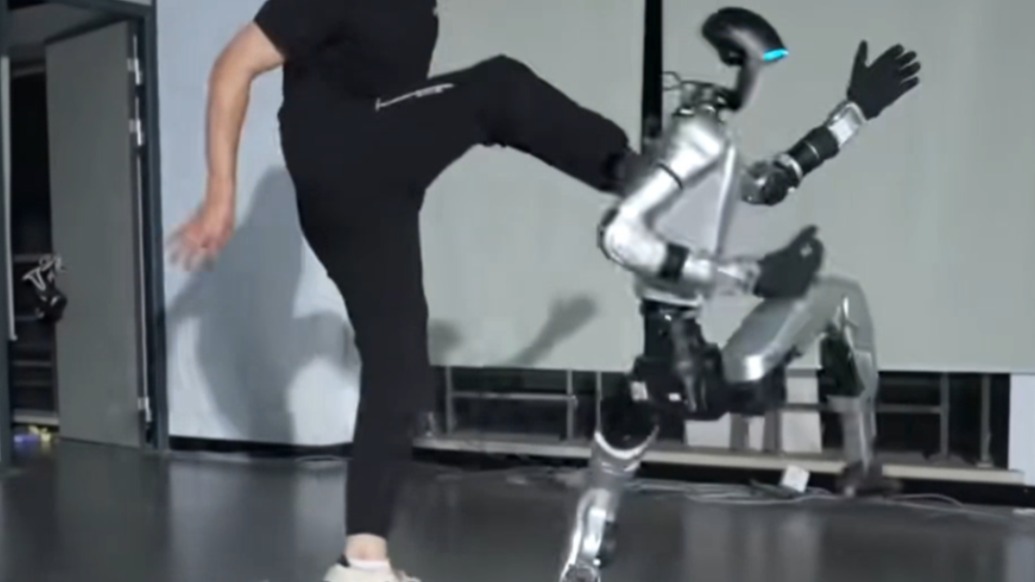 宇树再秀人形机器人新技能：任意动作序列摔倒“秒”起身，还能花式连续空翻