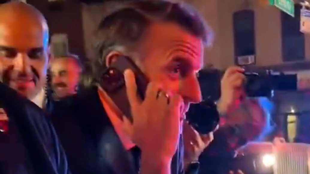 成紐約交通管制“受害者”，馬克龍給特朗普打電話：就是為給你讓路