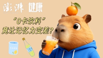 “0卡饮料”竟让记忆力变差？