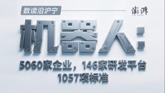 数读沿沪宁｜机器人产业：参与全国30%标准制定