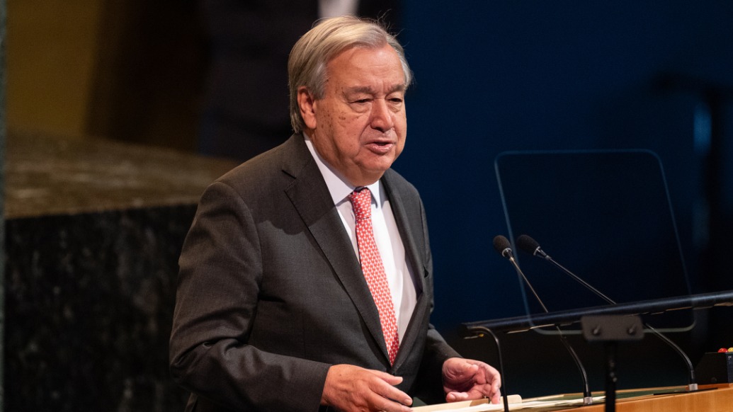 古特雷斯強(qiáng)調(diào)氣候行動(dòng)勢(shì)在必行，稱(chēng)贊中國(guó)提前完成減排目標(biāo)