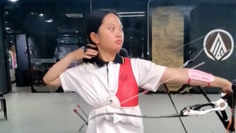 15歲女孩連奪三項射箭冠軍，父親：女兒7歲半接觸射箭，非常自律