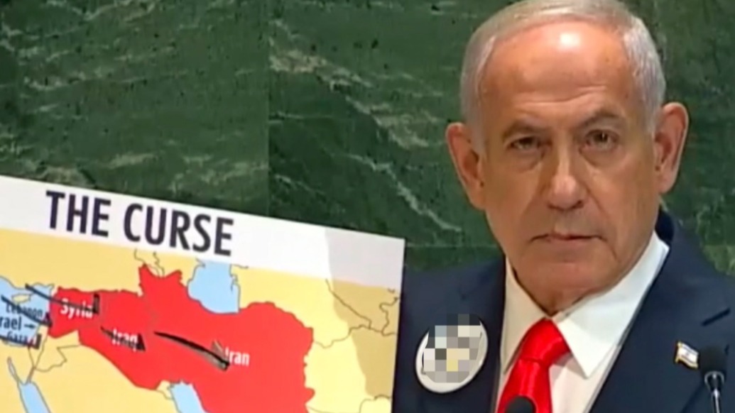 内塔尼亚胡跑到联合国炫耀战绩,多国代表离场座位几乎空了