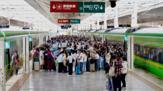 国庆假期云南铁路加开夜间跨省动车：建议旅客错峰出行