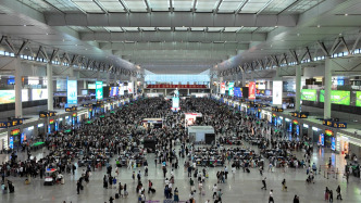 國(guó)慶中秋假期，鐵路上海站預(yù)計(jì)發(fā)送旅客625萬(wàn)人次同比增14.2%