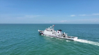 福建海警位金門附近海域依法開展常態執法巡查