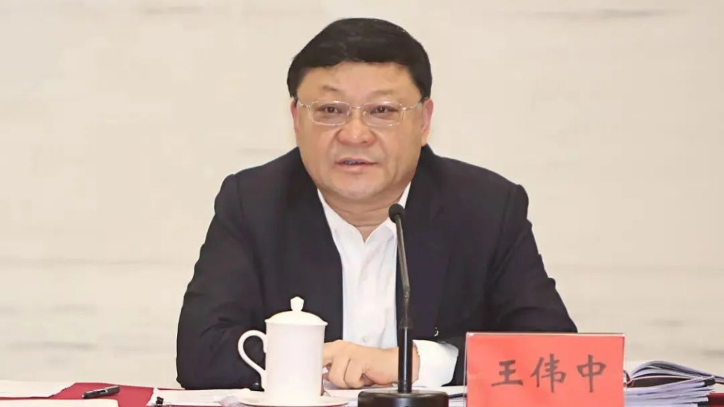 广东省省长王伟中任内蒙古自治区党委书记