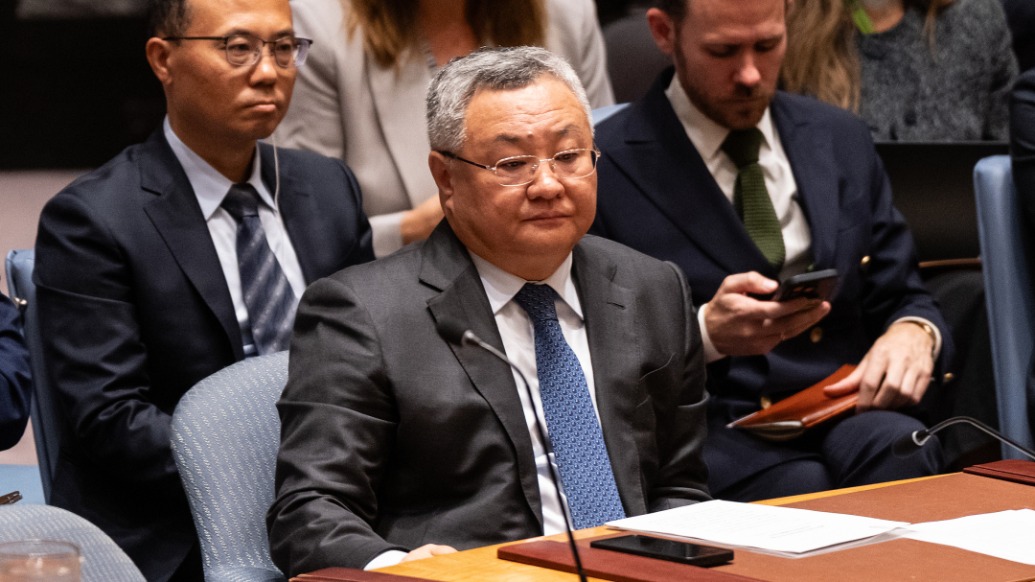 中國代表：美國濫用否決權(quán)令人失望，加沙人間慘劇不能再持續(xù)