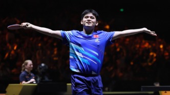 為適應(yīng)鷹眼系統(tǒng)，林詩(shī)棟將針對(duì)發(fā)球進(jìn)行調(diào)整