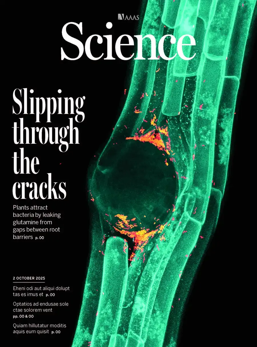 微生物如何在植物根系“安家”？中瑞科学家研究成果登上《科学》封面