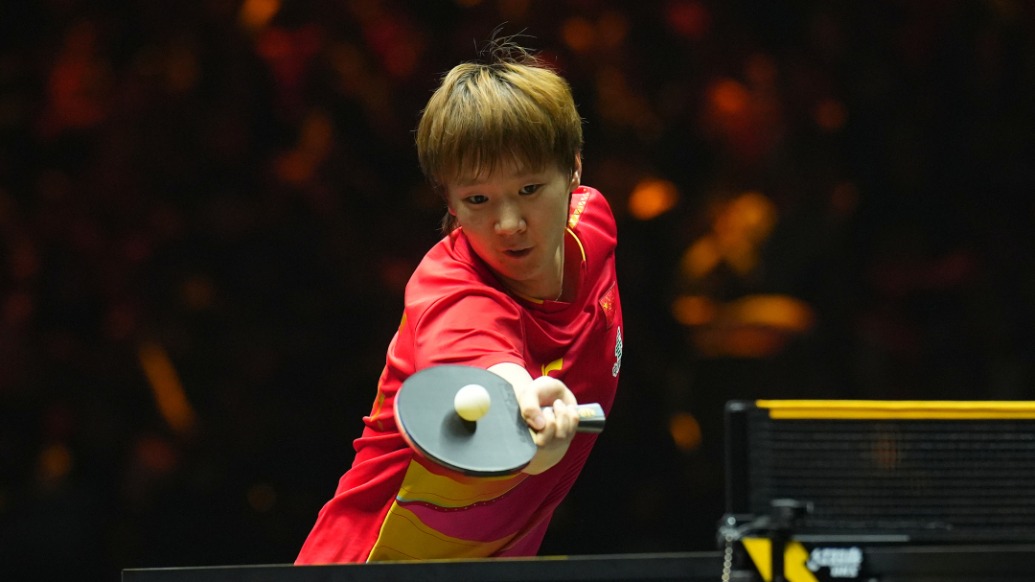 沒想過會(huì)橫掃張本美和,王曼昱半決賽依舊拼字當(dāng)頭