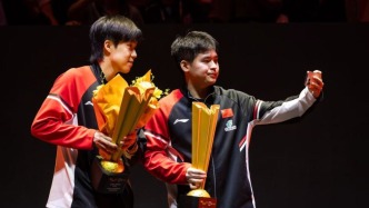 絕對(duì)主力，實(shí)力毋庸置疑，王楚欽一番話讓林詩(shī)棟化身表情包