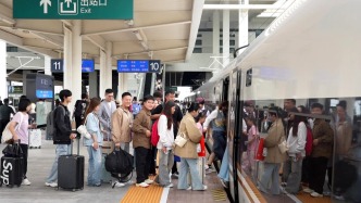 長三角鐵路預計今日發送342萬人次，今明計劃增開74列夜間高鐵列車