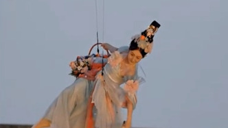 采用可降解糯米紙花瓣，洛陽(yáng)一景區(qū)“天女散花”雙節(jié)煥新