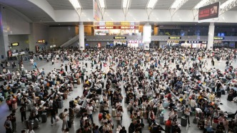 南鐵迎來返程客流高峰，假期累計(jì)發(fā)送旅客1343.2萬人次