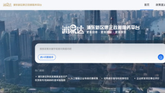 提升企業政策申報的便利度和感受度，上海浦東發布這個平臺