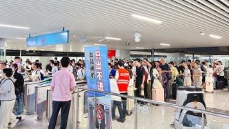 6.81萬(wàn)人次！上海市域機(jī)場(chǎng)線10月8日客流創(chuàng)開通以來(lái)新高