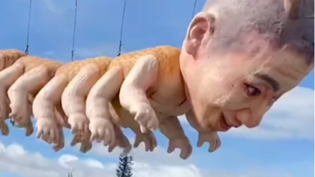 丽江一景区部分设计被指观感不适，景区：博主故意调色所致